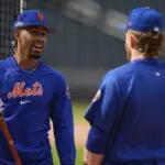 Lindor plays his 1st home game in a month as Mets host Phillies in NLDS