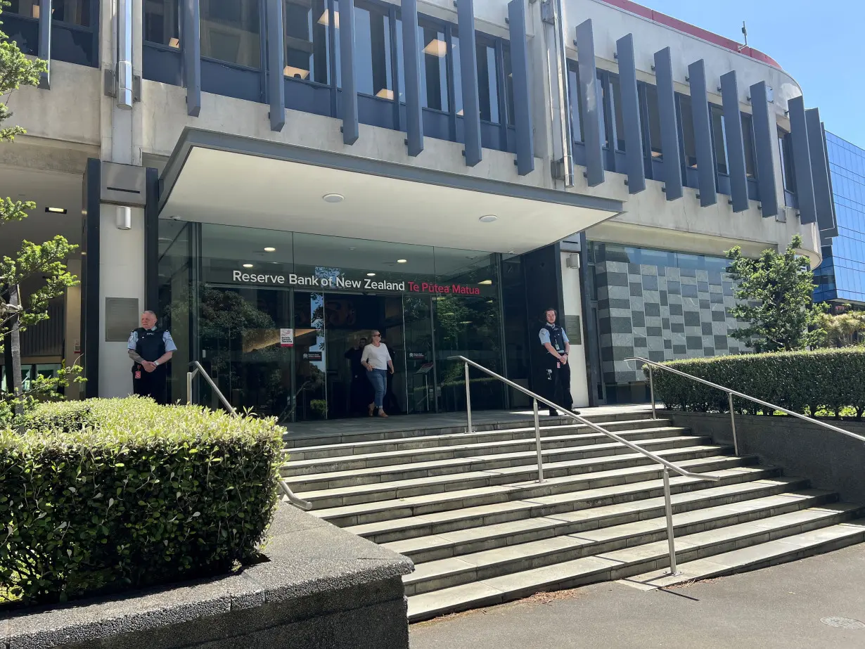 The Reserve Bank of New Zealand in Wellington