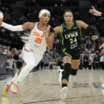 Lynx return to finals with 88-77 win over Sun in Game 5 behind Collier's 27 points, 11 rebounds