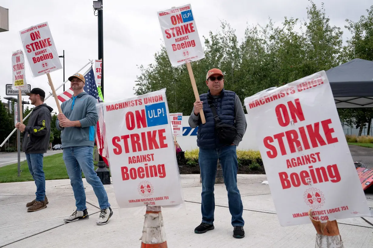 Talks between Boeing and the machinists union break down as strike nears the one-month mark