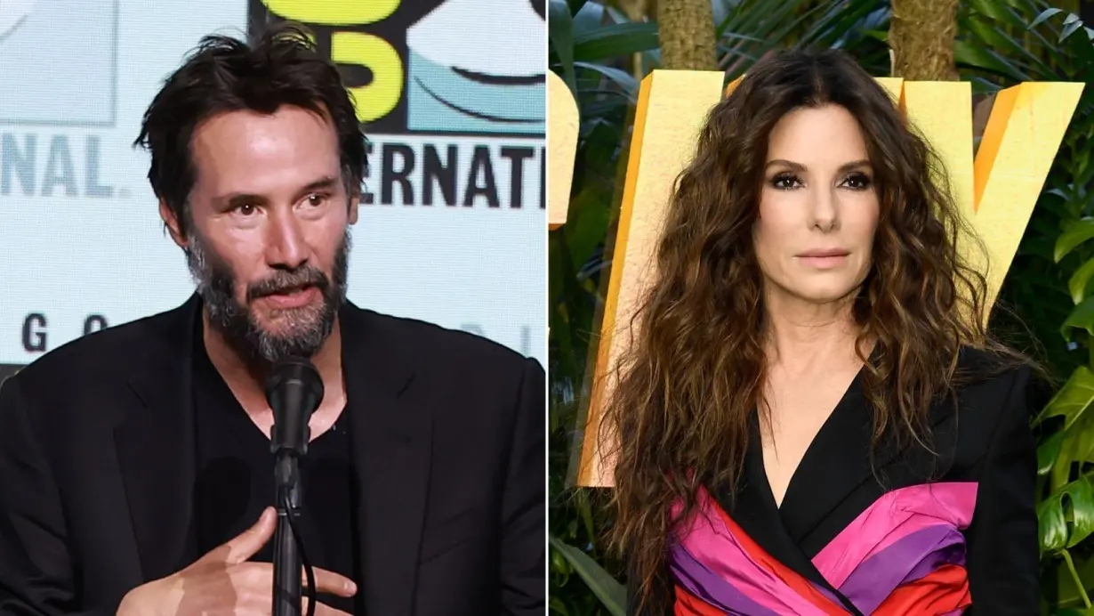 Sandra Bullock and Keanu Reeves reunite for 'Speed' anniversary screening