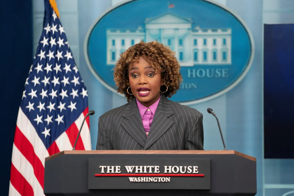 White House Press Secretary Karine Jean-Pierre Holds a Press Briefing