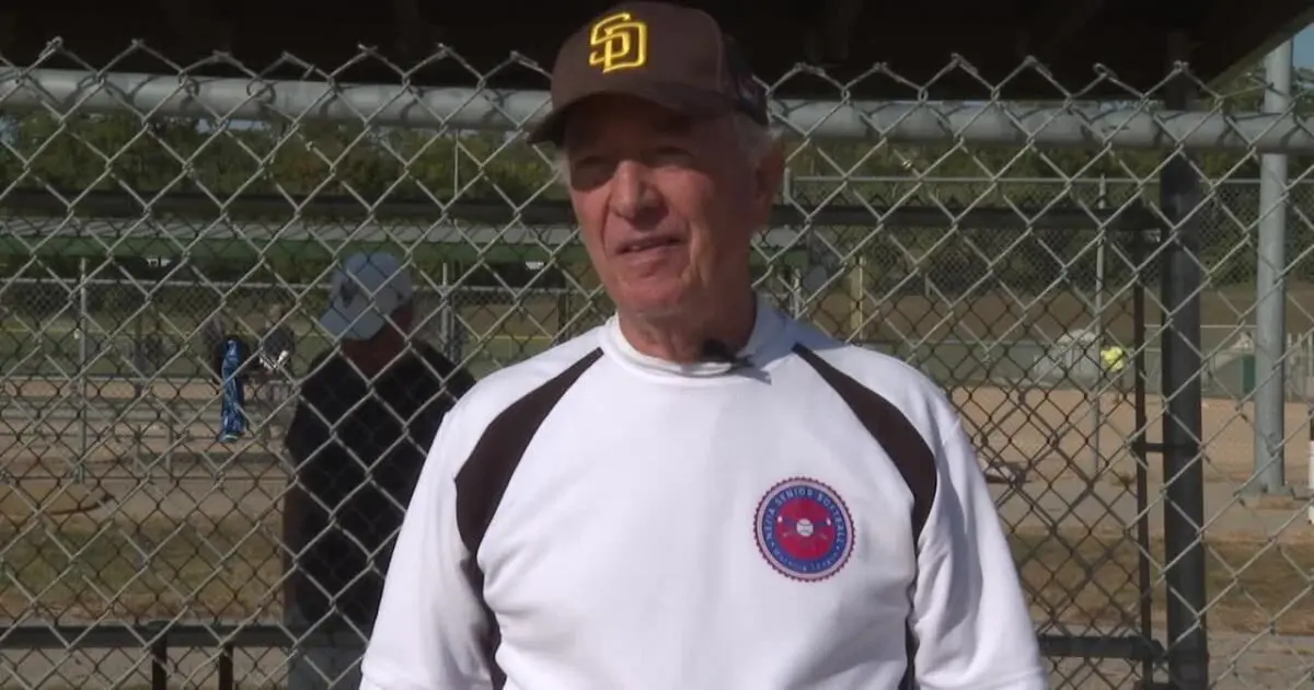 'We men still are kids when we play': 87-year-old plays final softball game