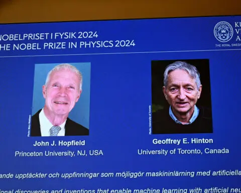 Nobel prize in physics goes to machine learning pioneers Hopfield and Hinton