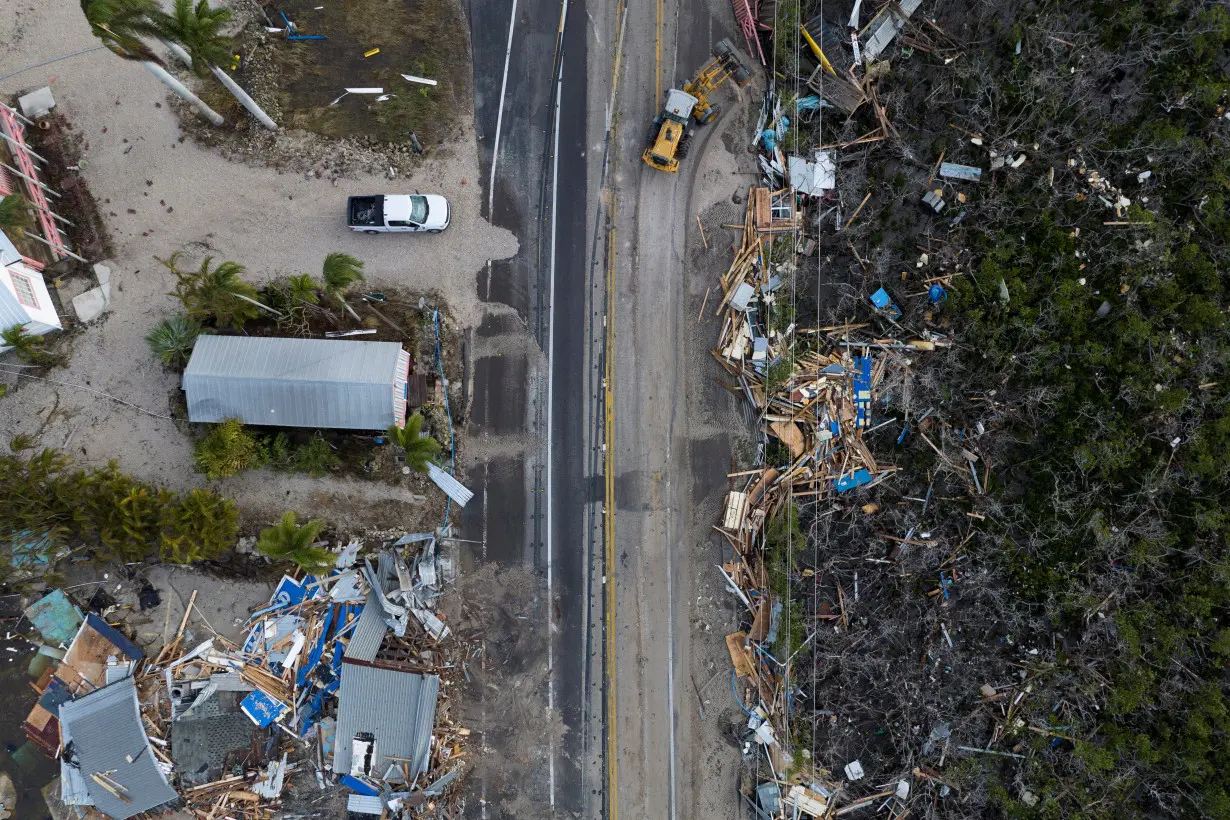 Aftermath of Hurricane Milton's landfall in Florida