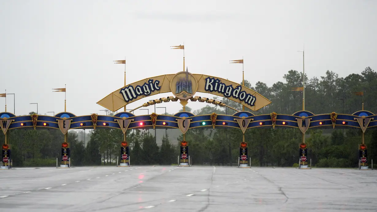 Hurricane Milton Theme Parks