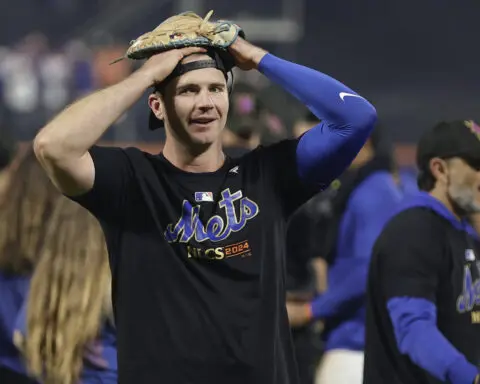 OMG, Grimace and a playoff pumpkin: Close-knit Mets ride camaraderie and good-luck charms into NLCS