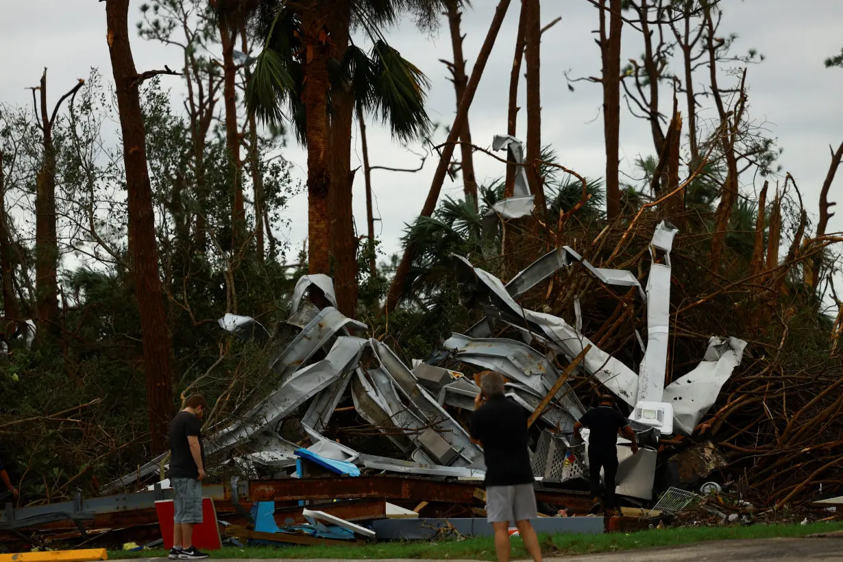 Hurricane Milton makes landfall in Florida