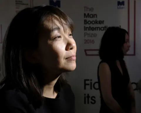 Han Kang wins the Nobel Prize for literature. She's the first South Korean to do so