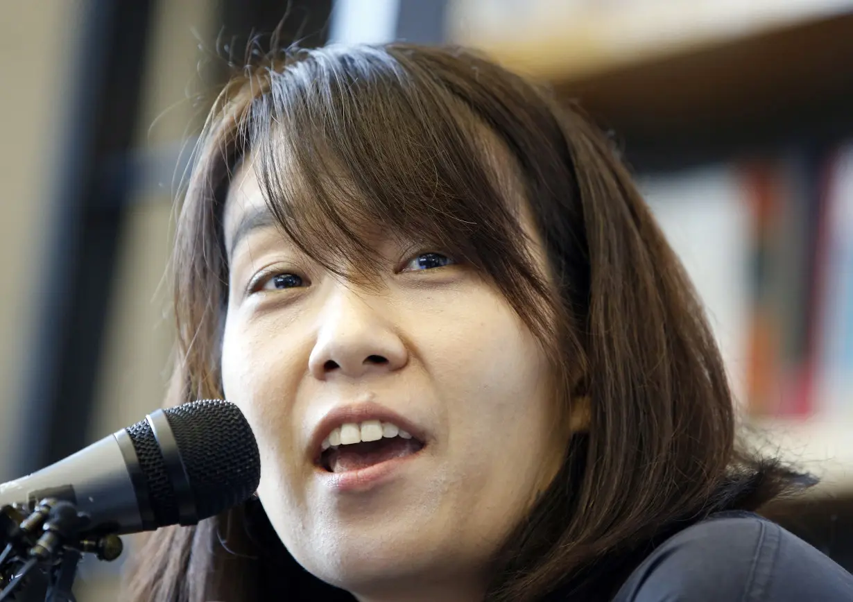 Han Kang wins the Nobel Prize for literature. She's the first South Korean to do so