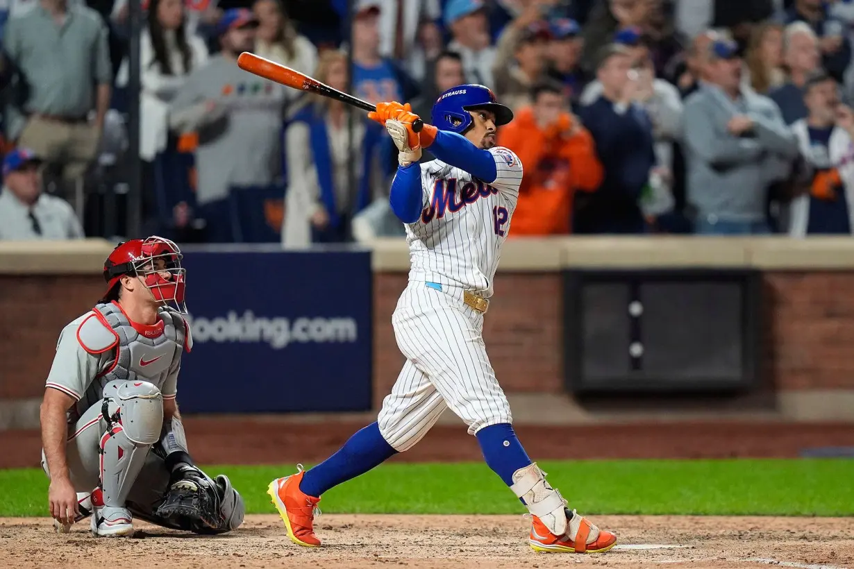 Francisco Lindor hits grand slam to send New York Mets to NLCS for first time since 2015