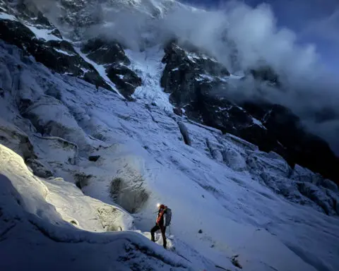 ‘Our dreams were falling down the mountain’: American and British climbers stranded in the Himalayas for three days