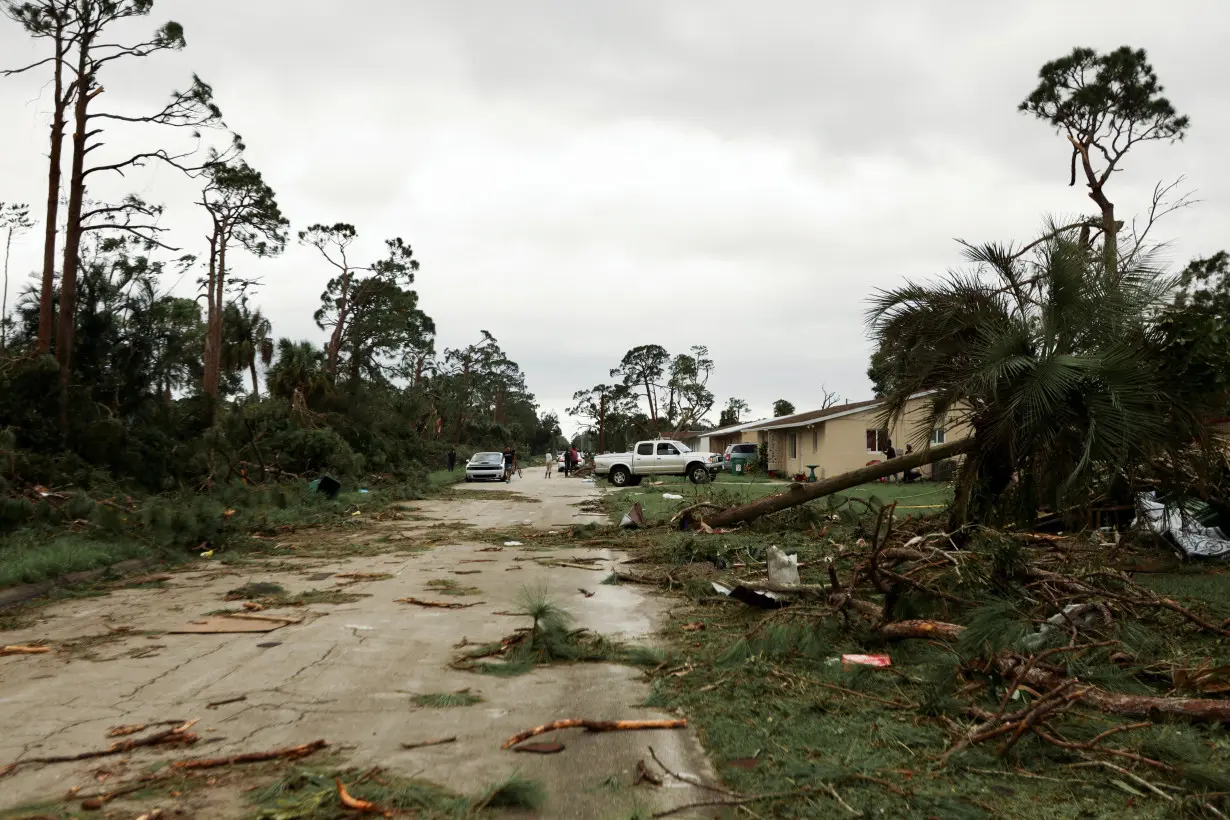 Hurricane Milton hit in Florida