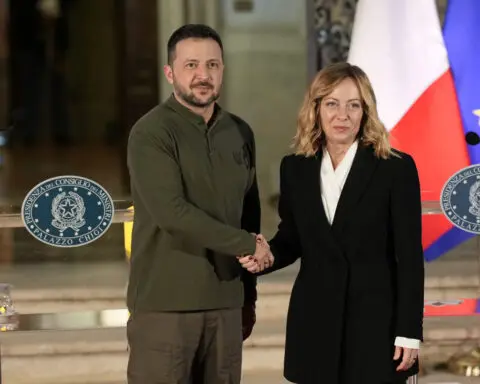 Ukraine's Zelenskyy city-hops across Europe, promoting 'victory plan' to allies