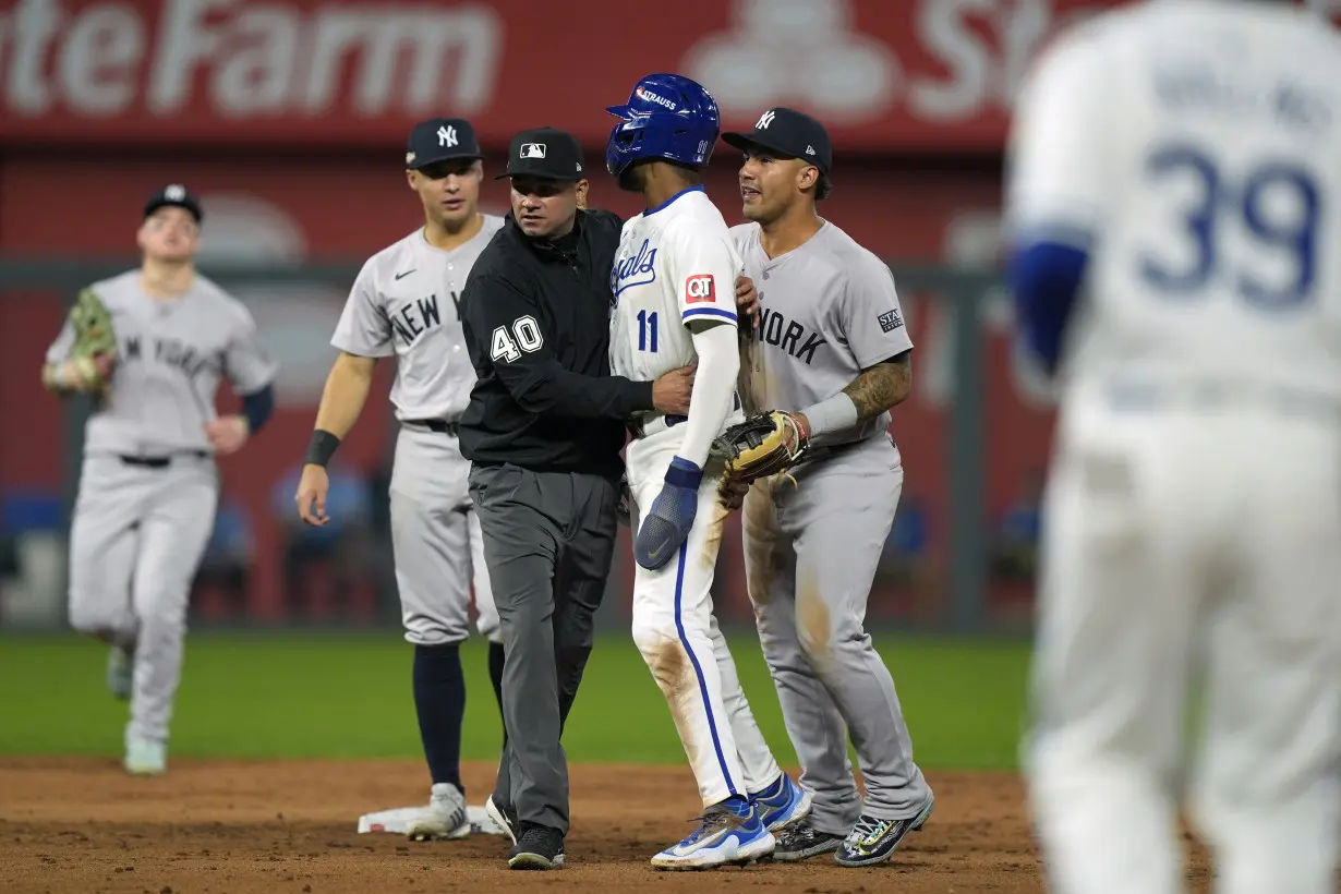 ALDS Yankees Royals Baseball