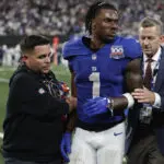 Giants WR Malik Nabers to miss 2nd straight game with a concussion