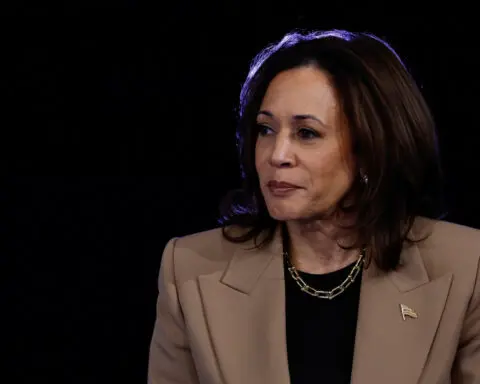 Kamala Harris says de-escalation needed in Middle East