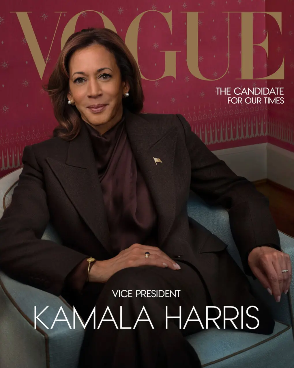 Kamala Harris stars in her second Vogue cover — and the two couldn't be more different