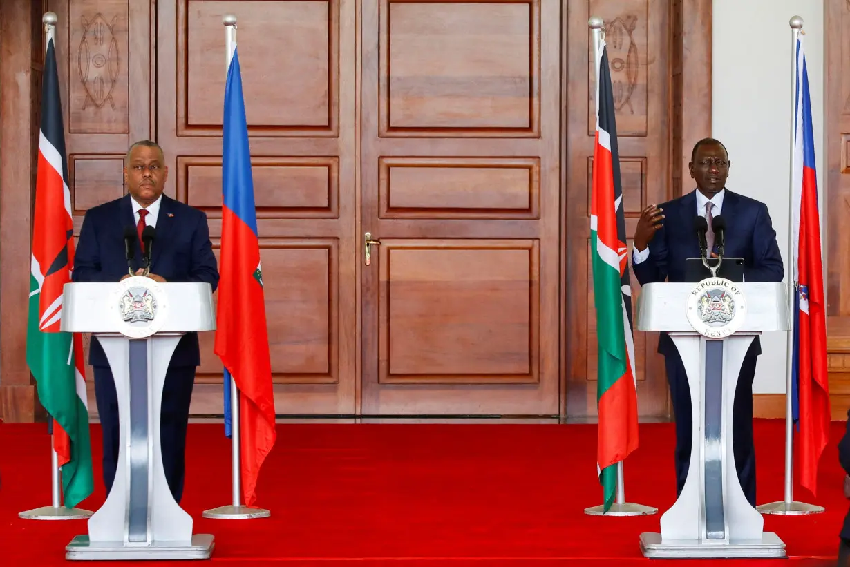 Haitian Prime Minister Garry Conille visits Kenya