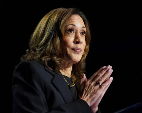 Harris, Trump tied across U.S. swing states, WSJ poll finds