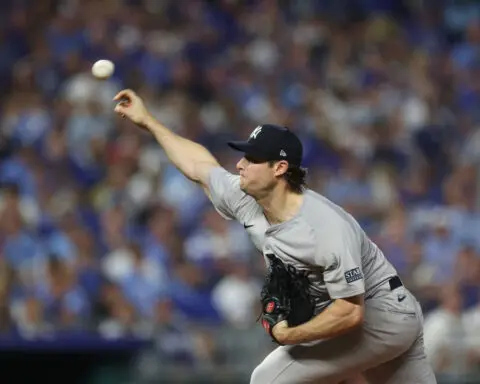 Gerrit Cole in control as New York Yankees clinch ALCS spot with win over Kansas City Royals