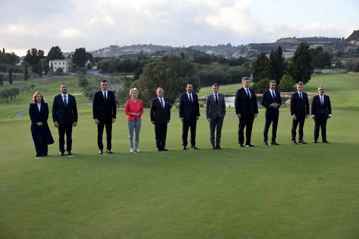 Leaders of EU Mediterranean countries meet in Cyprus