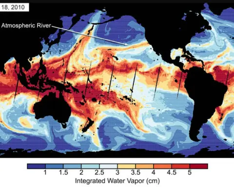 Atmospheric rivers are shifting poleward, reshaping global weather patterns