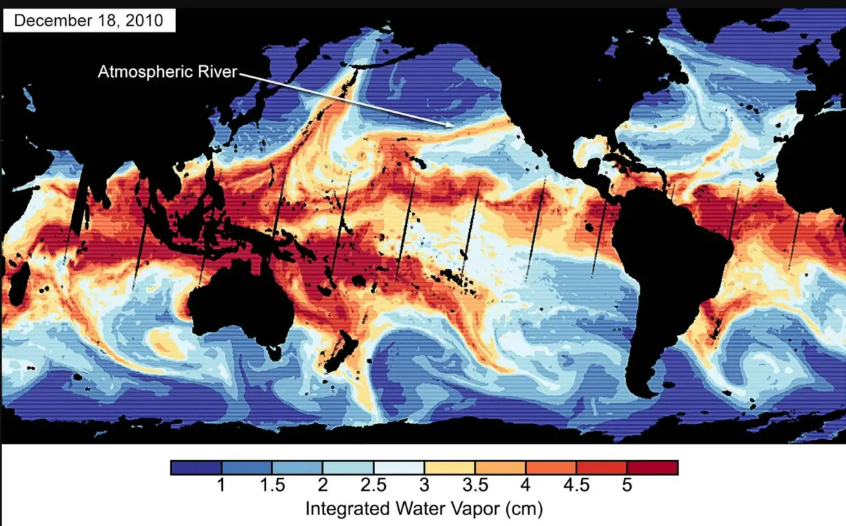 Atmospheric rivers are shifting poleward, reshaping global weather patterns