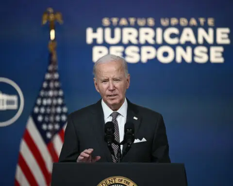 Biden warns hurricane-relief funding needed soon as he calls on Congress to ‘step up’