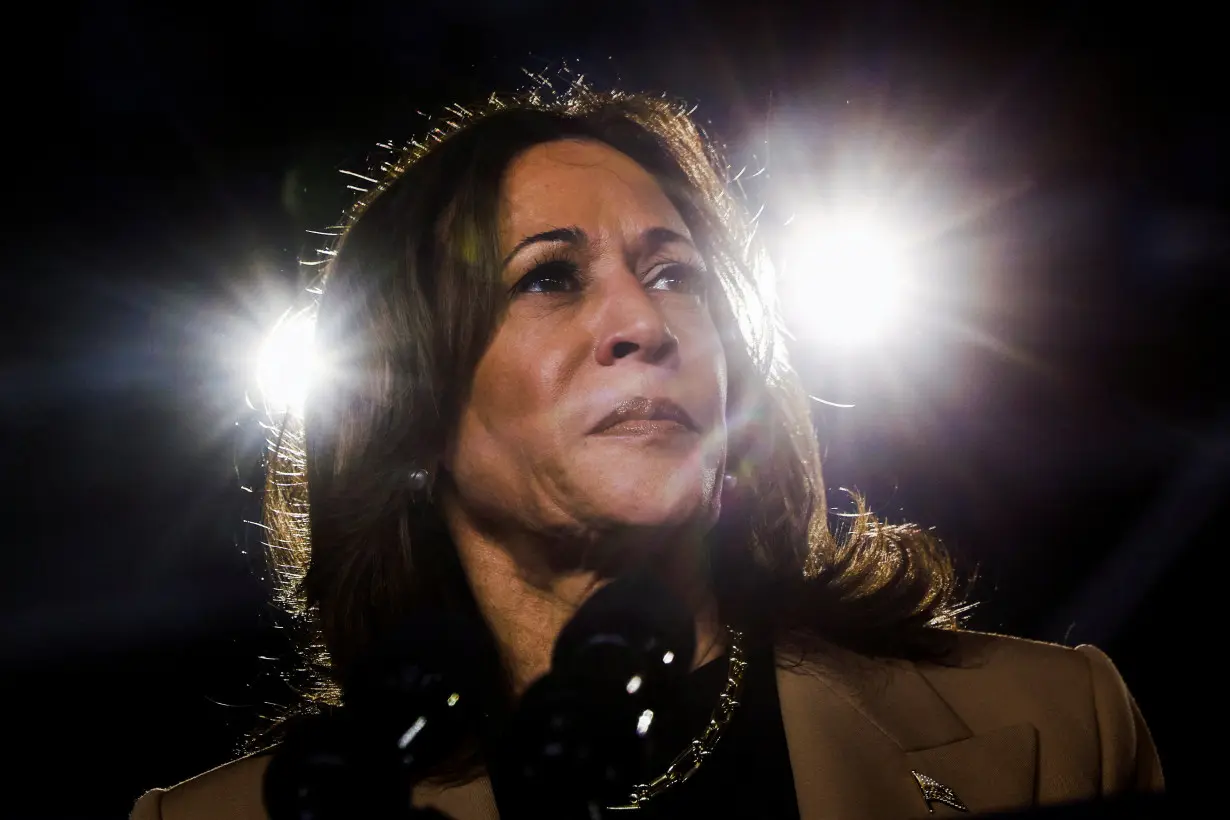 Democratic presidential nominee and U.S. Vice President Harris holds a campaign event in Arizona