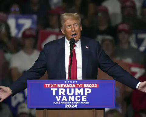 Trump drives his anti-immigration message in Aurora, Colorado