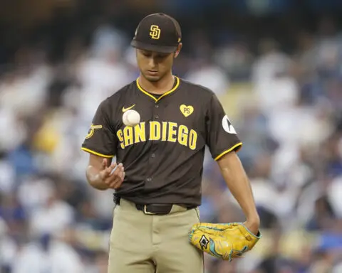 Padres muster no offense to support Yu Darvish's inspired pitching in NLDS loss to Dodgers