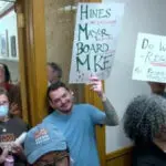 Protestors crowd mayor's office after housing board moves to outsource Section 8 program