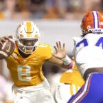 Dylan Sampson has 1-yard TD run in OT to lift No. 8 Tennessee past Florida, 23-17