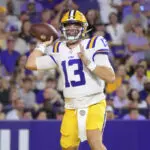 Nussmeier throws late TD passes, No. 13 LSU rallies to beat No. 9 Ole Miss 29-26 in overtime