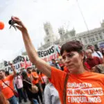 Thousands march in Spain to demand affordable housing