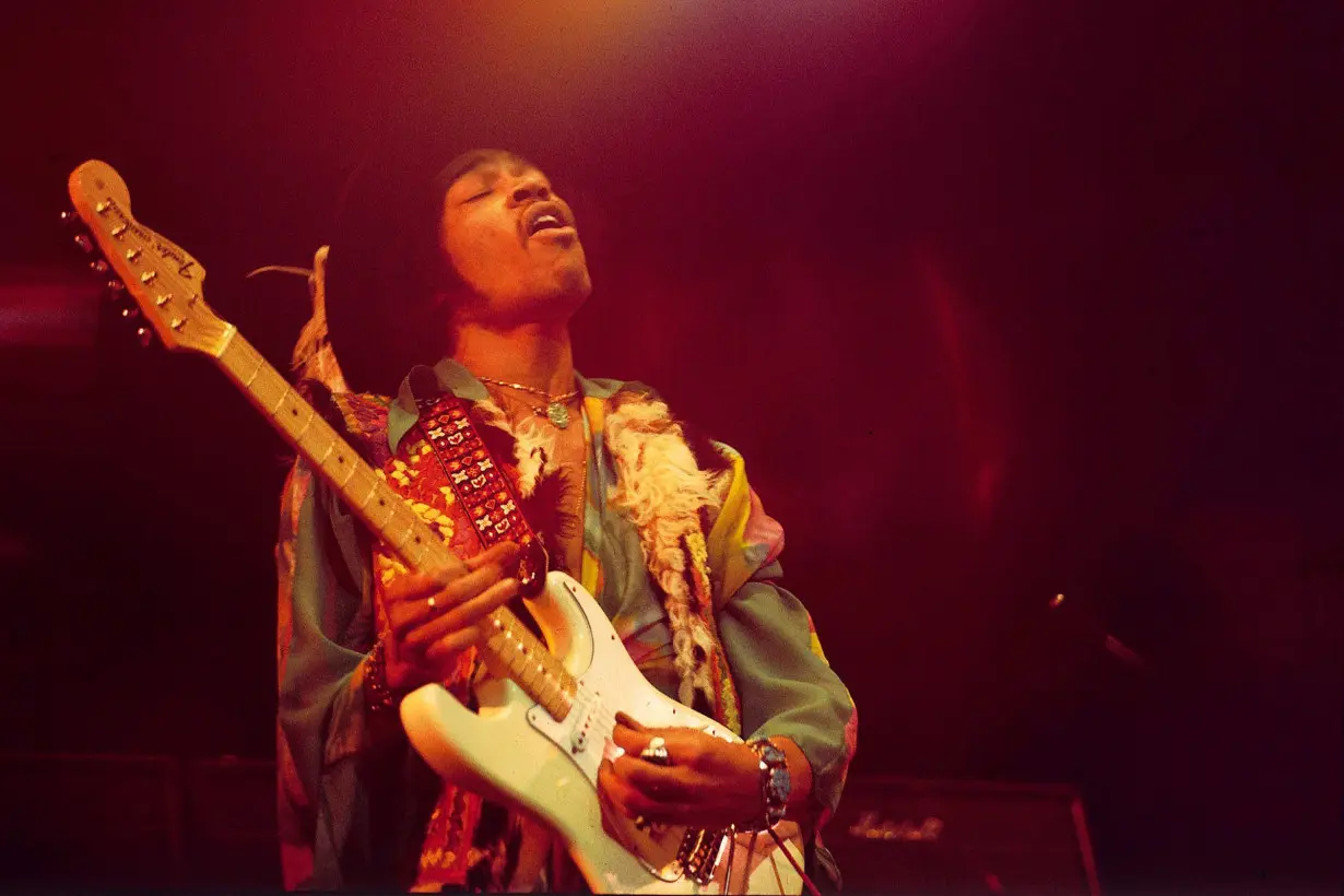 Jimi Hendrix unreleased tracks, dry-cleaning bills and payslips to go on sale