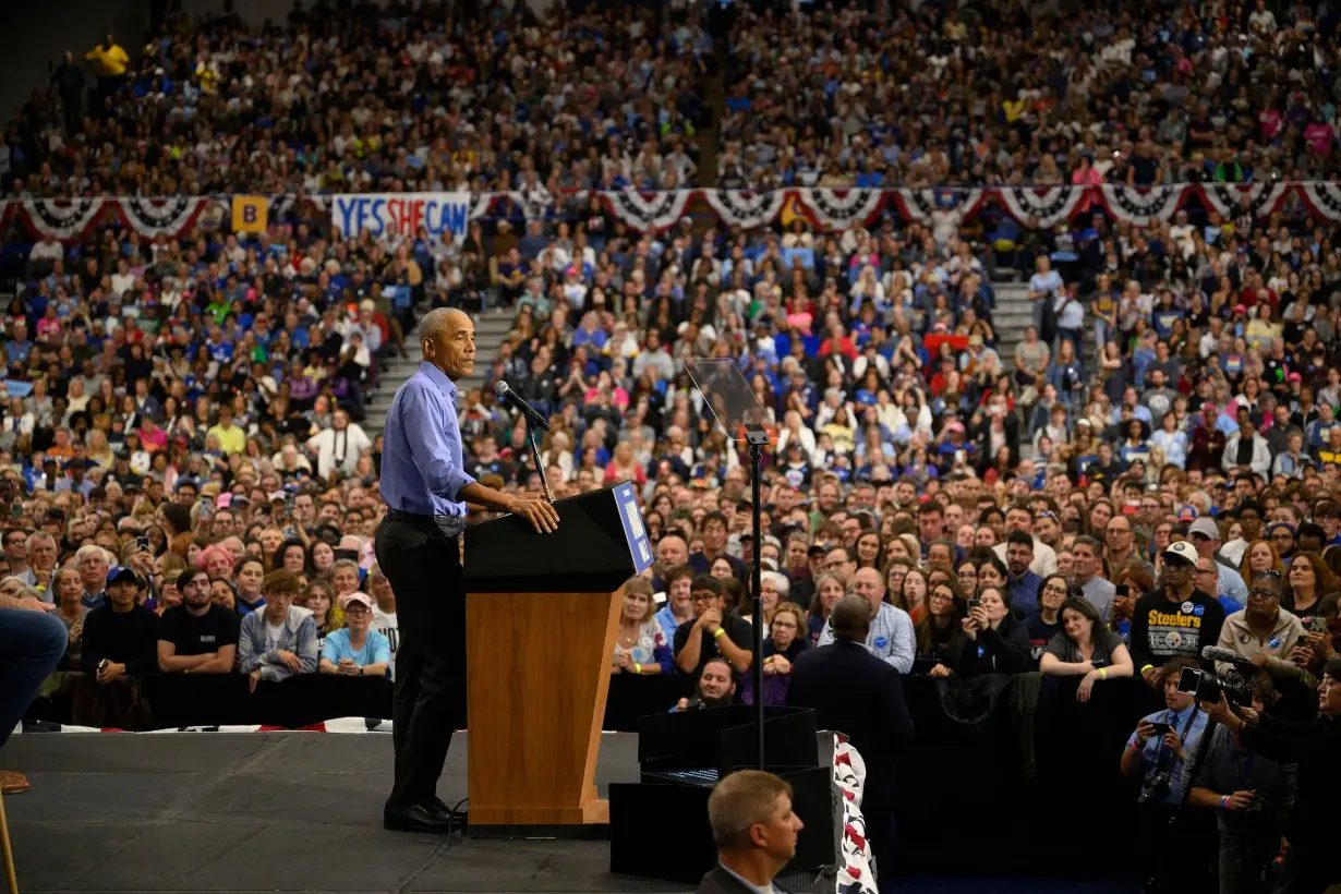 Obama's reemergence on the campaign trail for Harris comes as he recognizes his own legacy is at stake