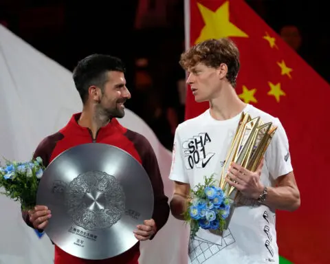 Jannik Sinner makes Novak Djokovic wait for 100th career title with victory in Shanghai Masters final