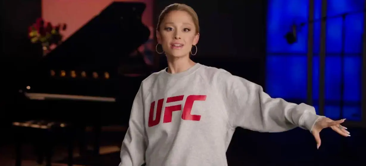 Ariana Grande parodies Celine Dion's viral Sunday Night Football promo in 'SNL' sketch