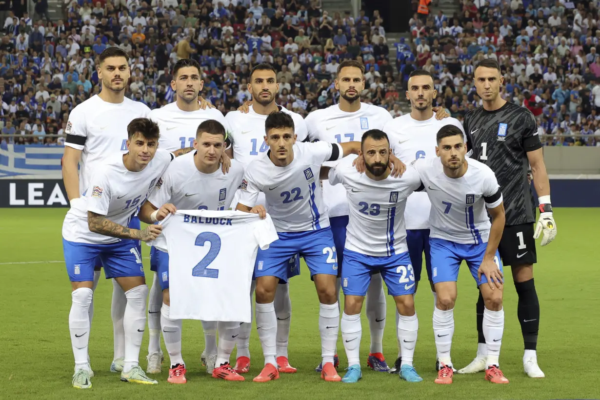 Greece Ireland Nations League Soccer