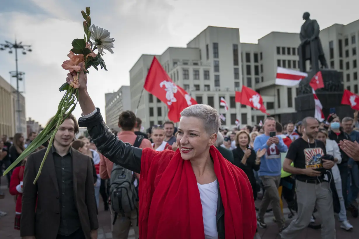 Belarus Crackdown Kolesnikova