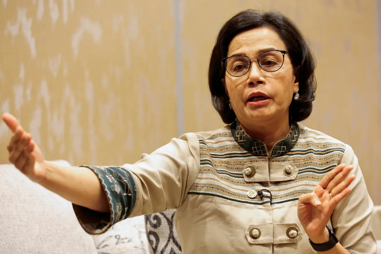 Interview with Indonesian Finance Minister Sri Mulyani in Jakarta