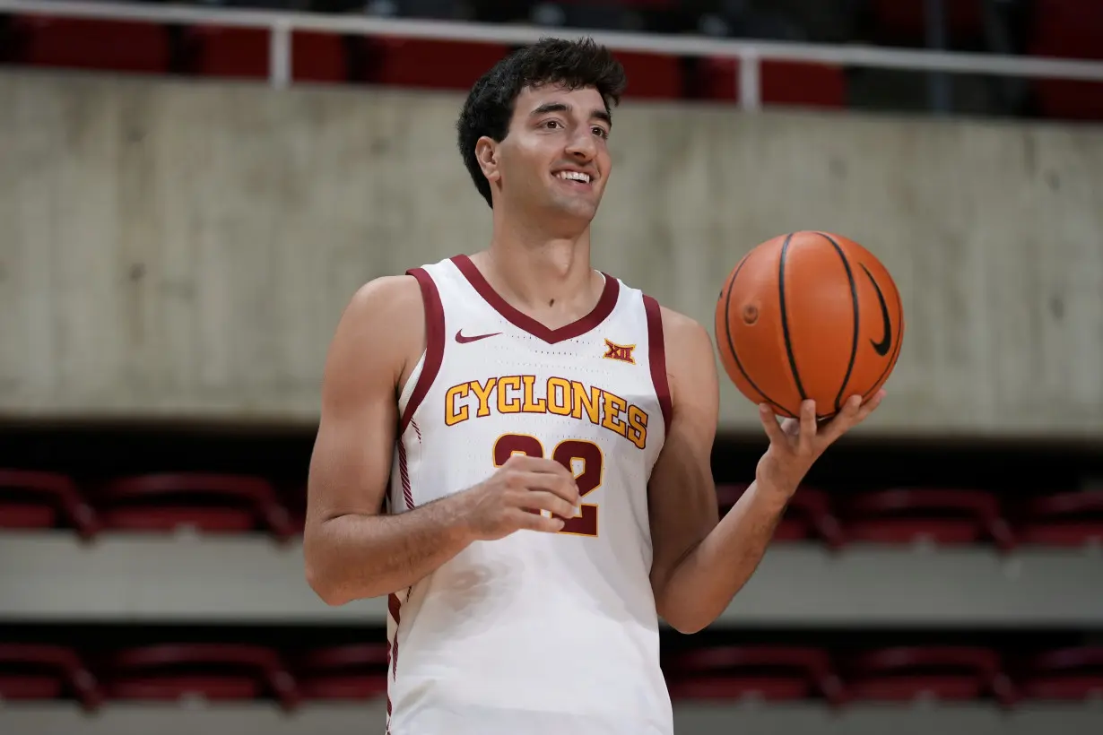 Iowa St Media Day Basketball