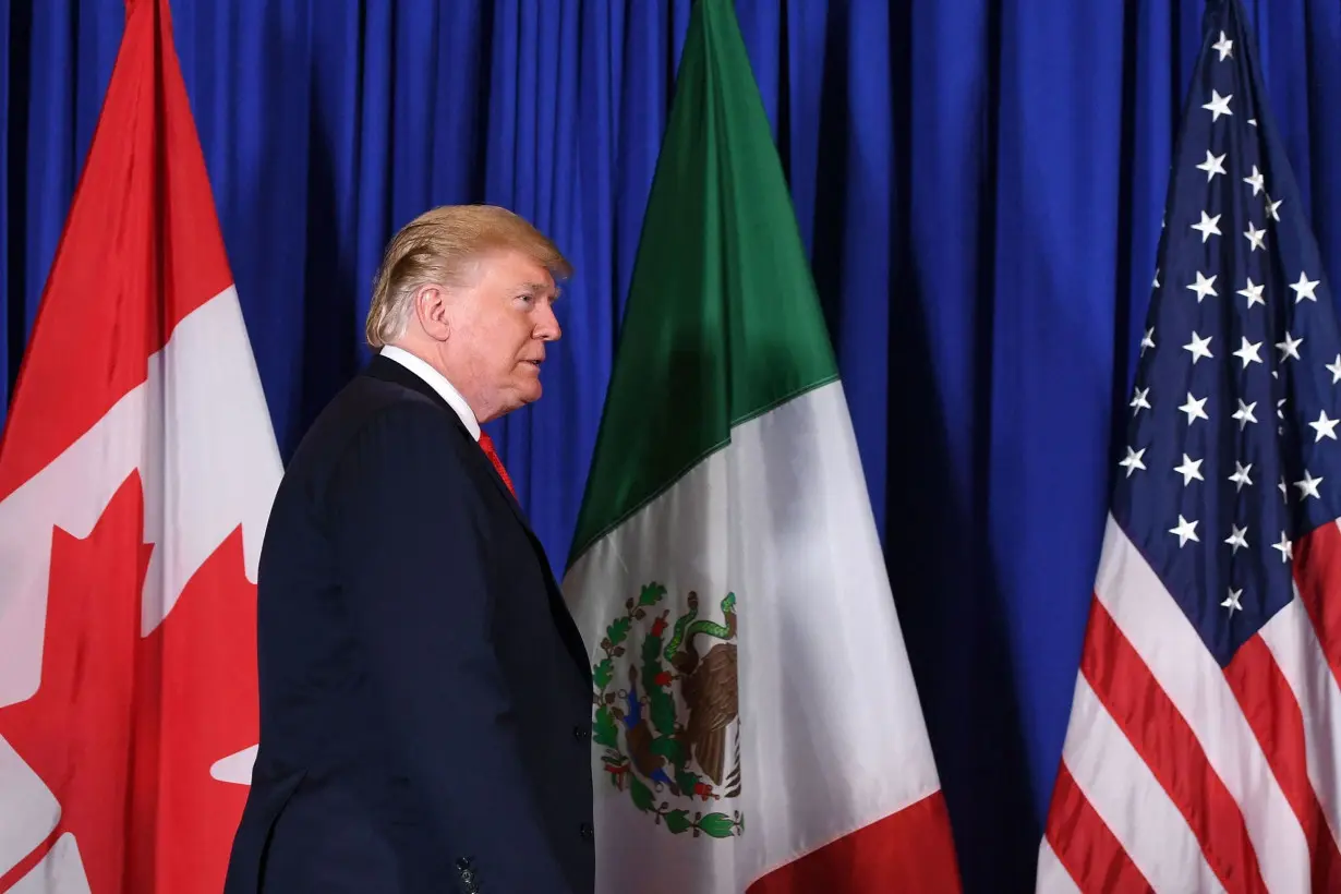 Trump wants to renegotiate his own trade deal with Mexico and Canada