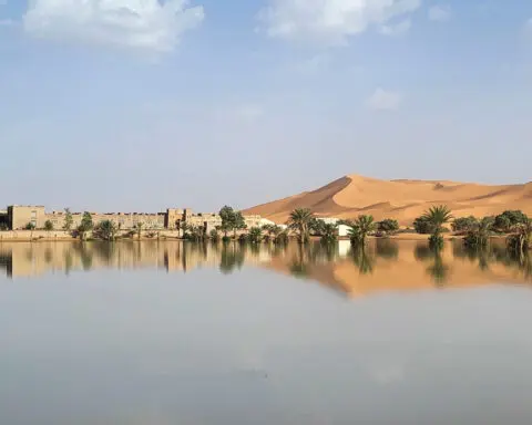 Meteorologist explains rare weather event that left lakes in one of the driest places on earth