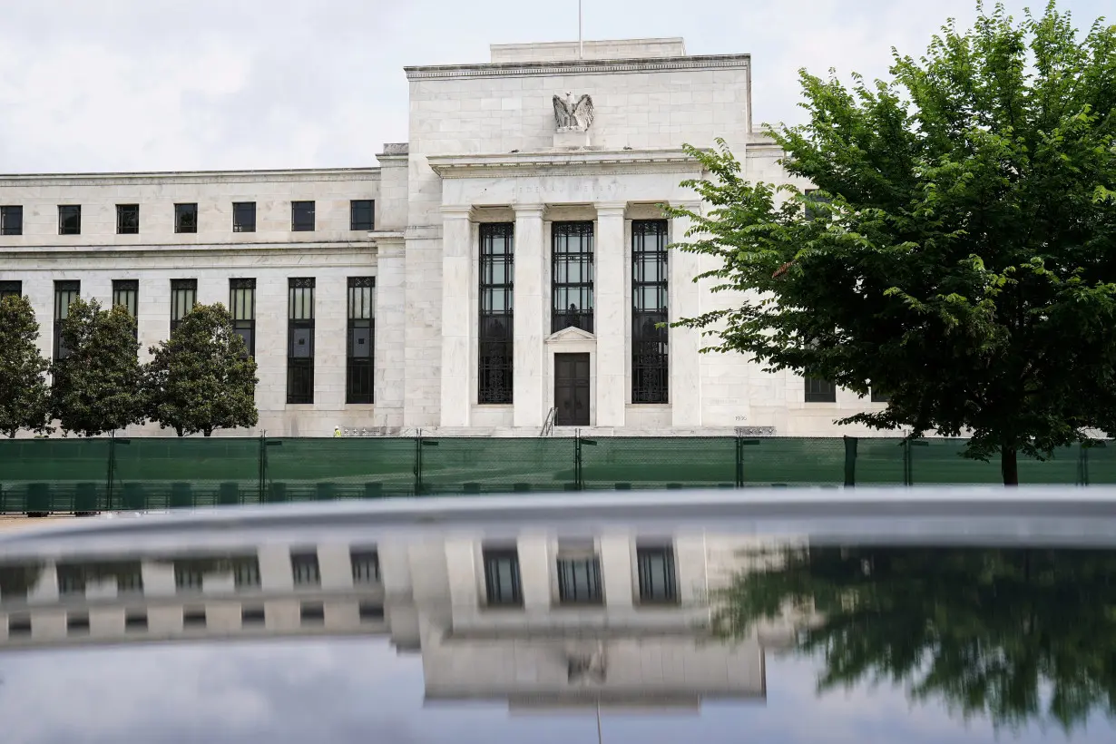 FILE PHOTO: Federal Reserve Board Building in Washington