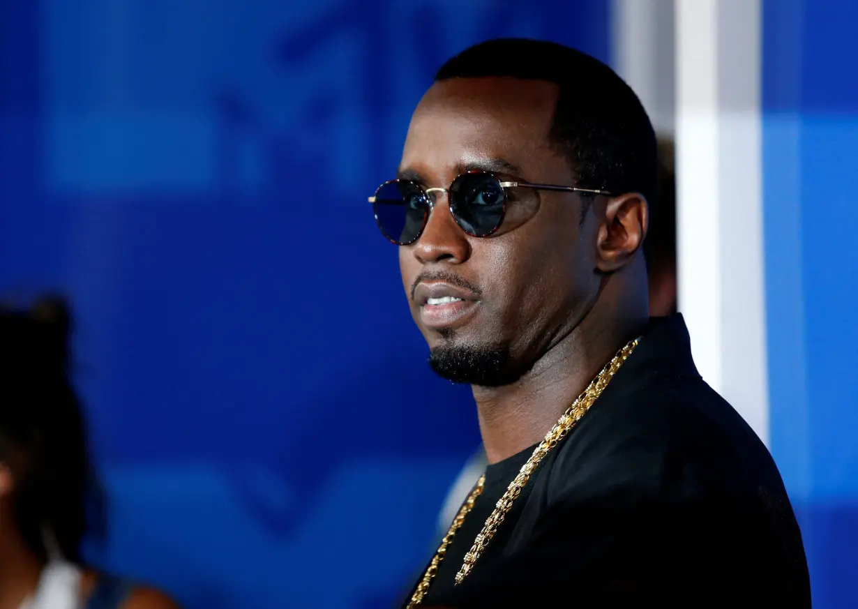 FILE PHOTO: Rapper Sean Diddy Combs arrives at the 2016 MTV Video Music Awards in New York