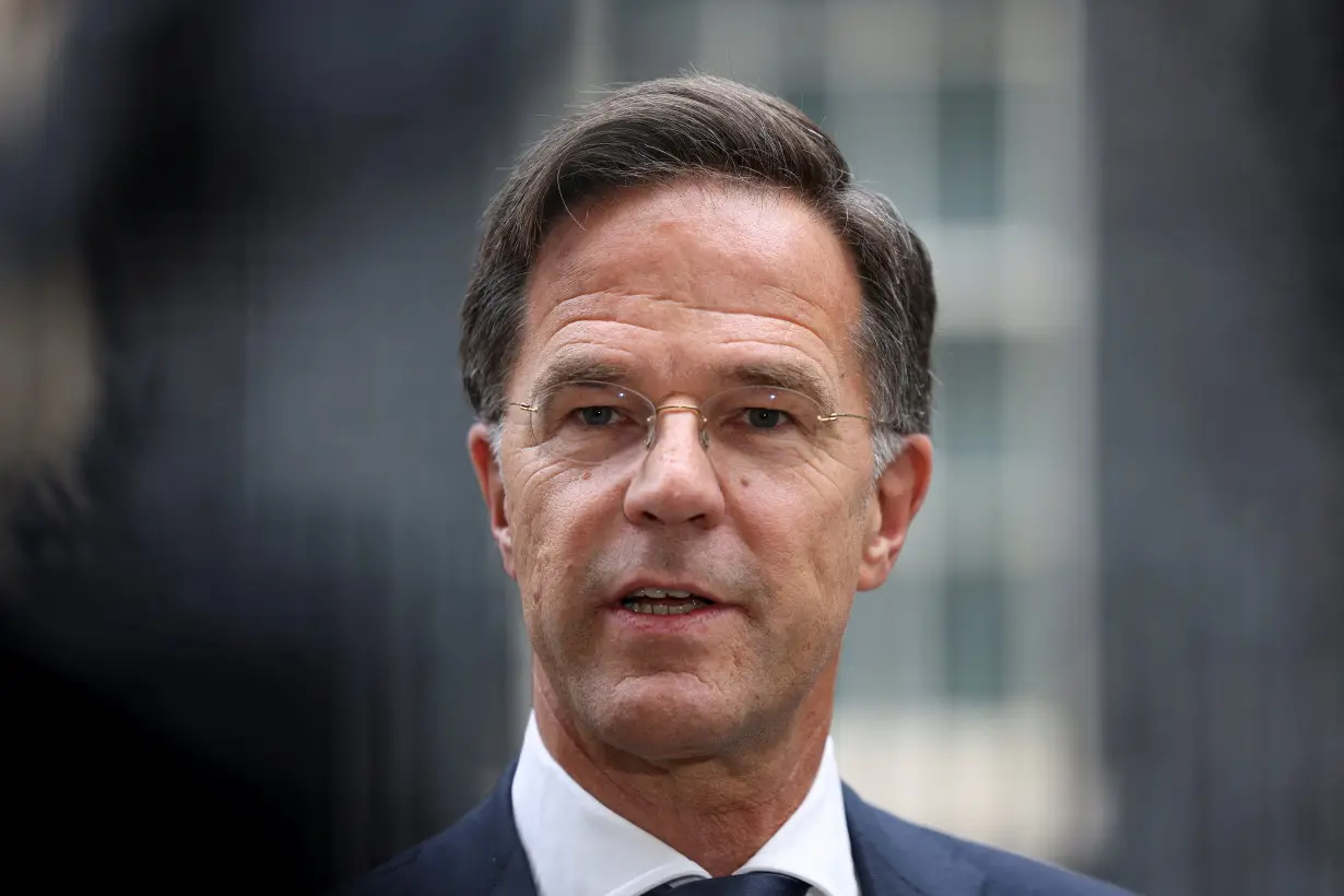 NATO Secretary General Rutte visits Downing Street