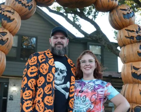 Blood River Drive: Couple builds a free haunted house for their neighborhood